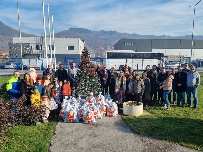 The successful 2022 ended with the distribution of packets for the youngest