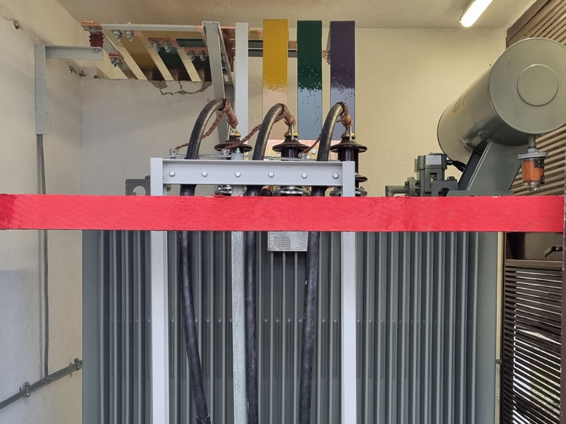 A 630 KVA transformer was put into operation