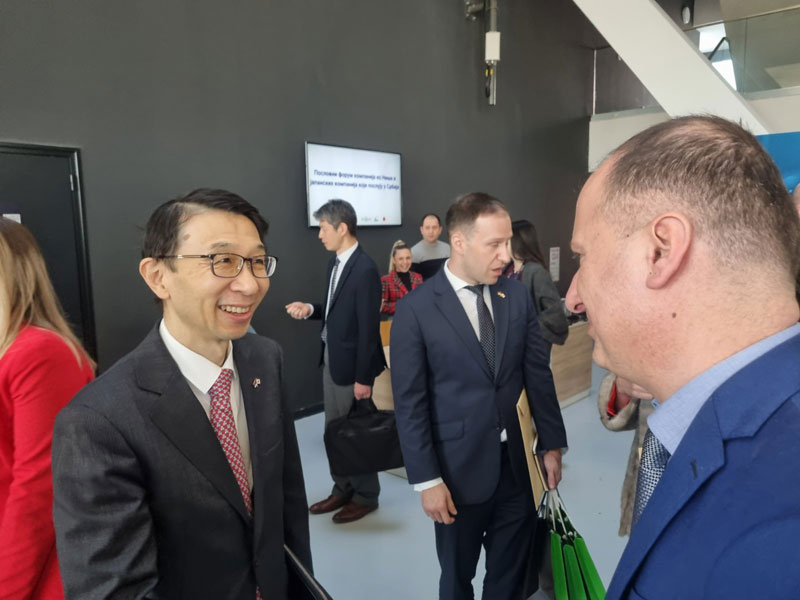 Meeting with representatives of Japanese companies in Nis